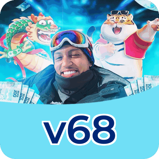 v68 bônus R$5.000 + 500 giros - Rollover 35x, prazo 30 dias, 38% taxa conversão