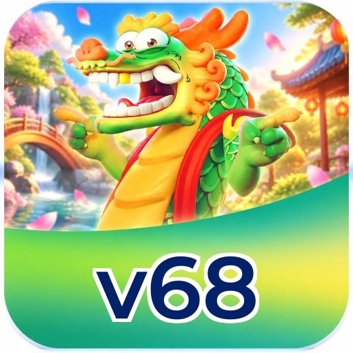 v68 Logo Oficial - Cassino Online Certificado Brasil